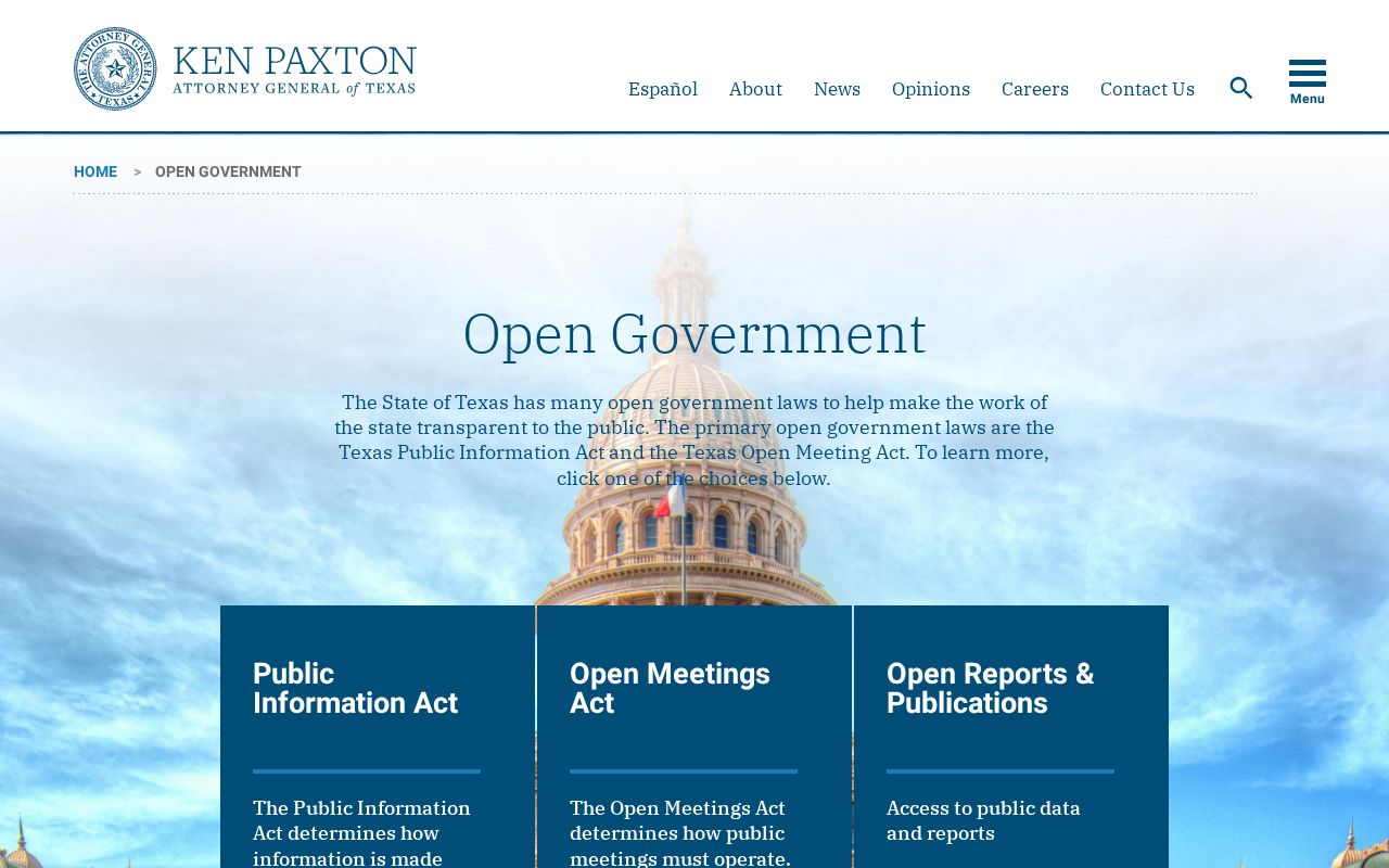 Crosby County criminal records Texas Public Information Act guidance